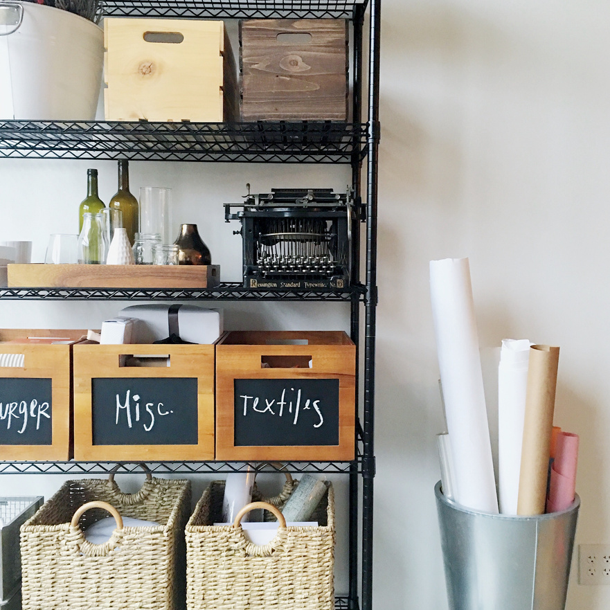 Organized Shelves